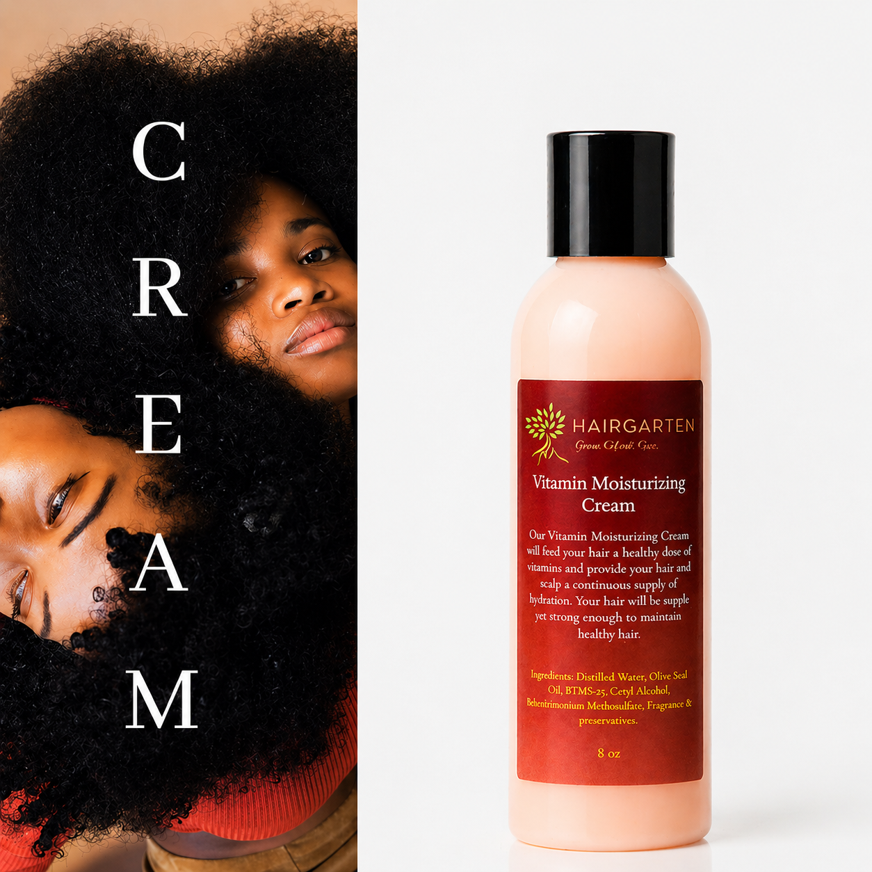 Vitamin Moisturizing Hair Cream